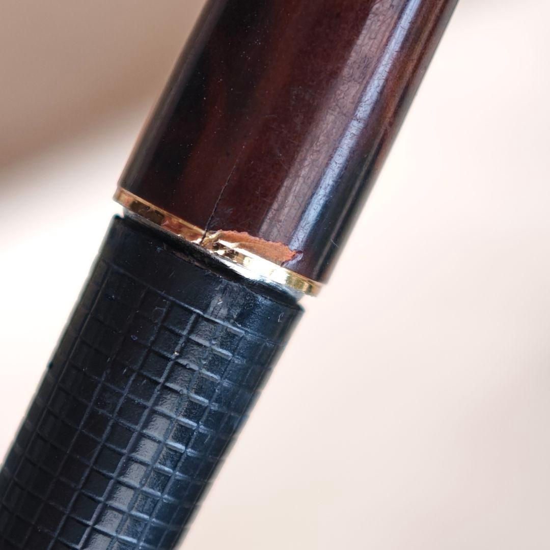 Parker 180 マーブル 両面ニブ 万年筆 パーカー X/M