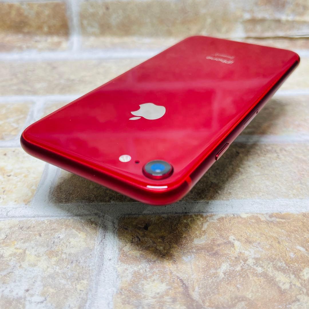 SIMフリー iPhone8 64GB レッド 電池良好