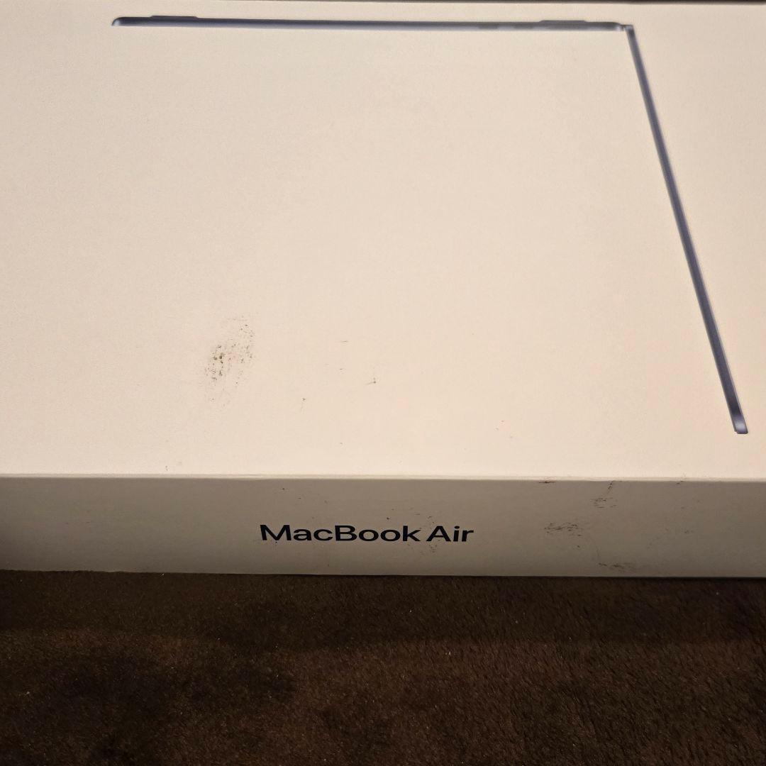 【画面フィルム付】MacBook Air M2 8GB 256GB ミッドナイト