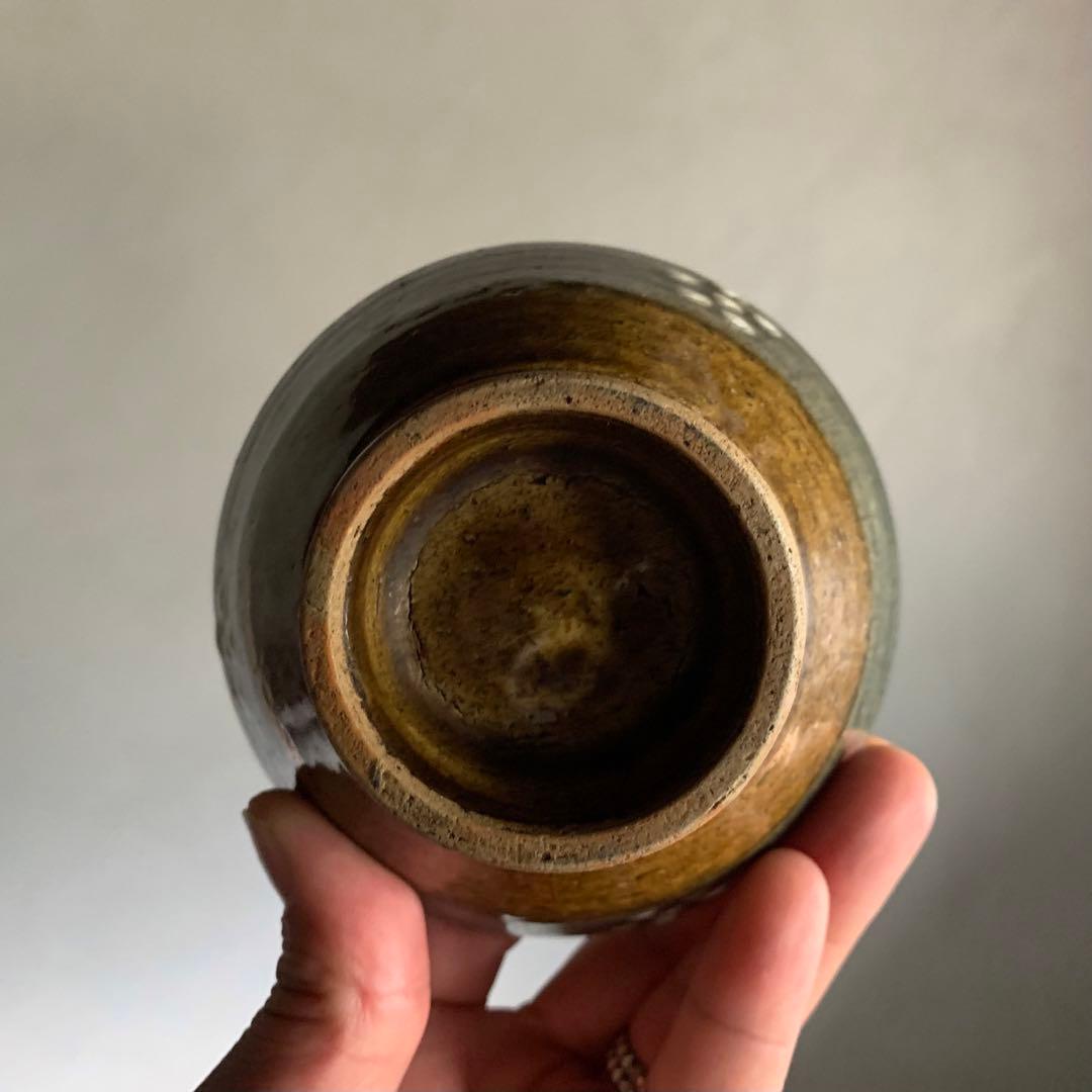 壺屋焼 茶碗 茶道具 古道具 アンティーク