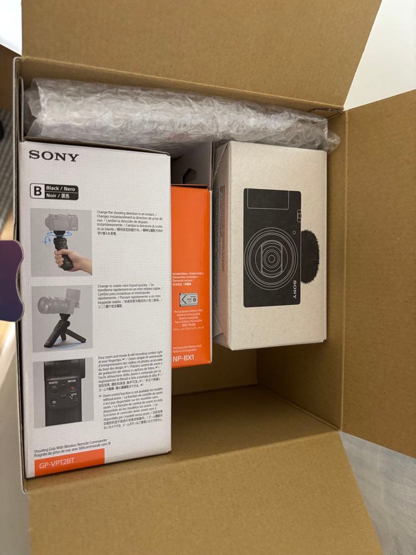 SONY VLOGCAM ZV-1 II シューティンググリップキットZV1M2
