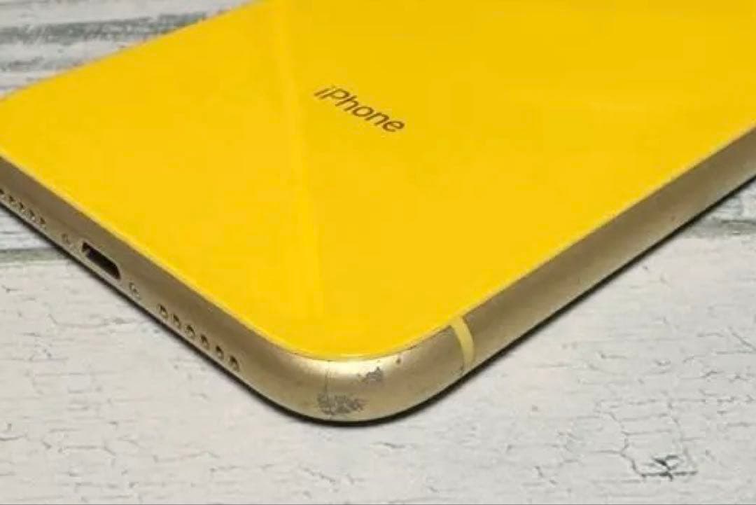 iPhone XR 64GB イエロー 本体 黄色