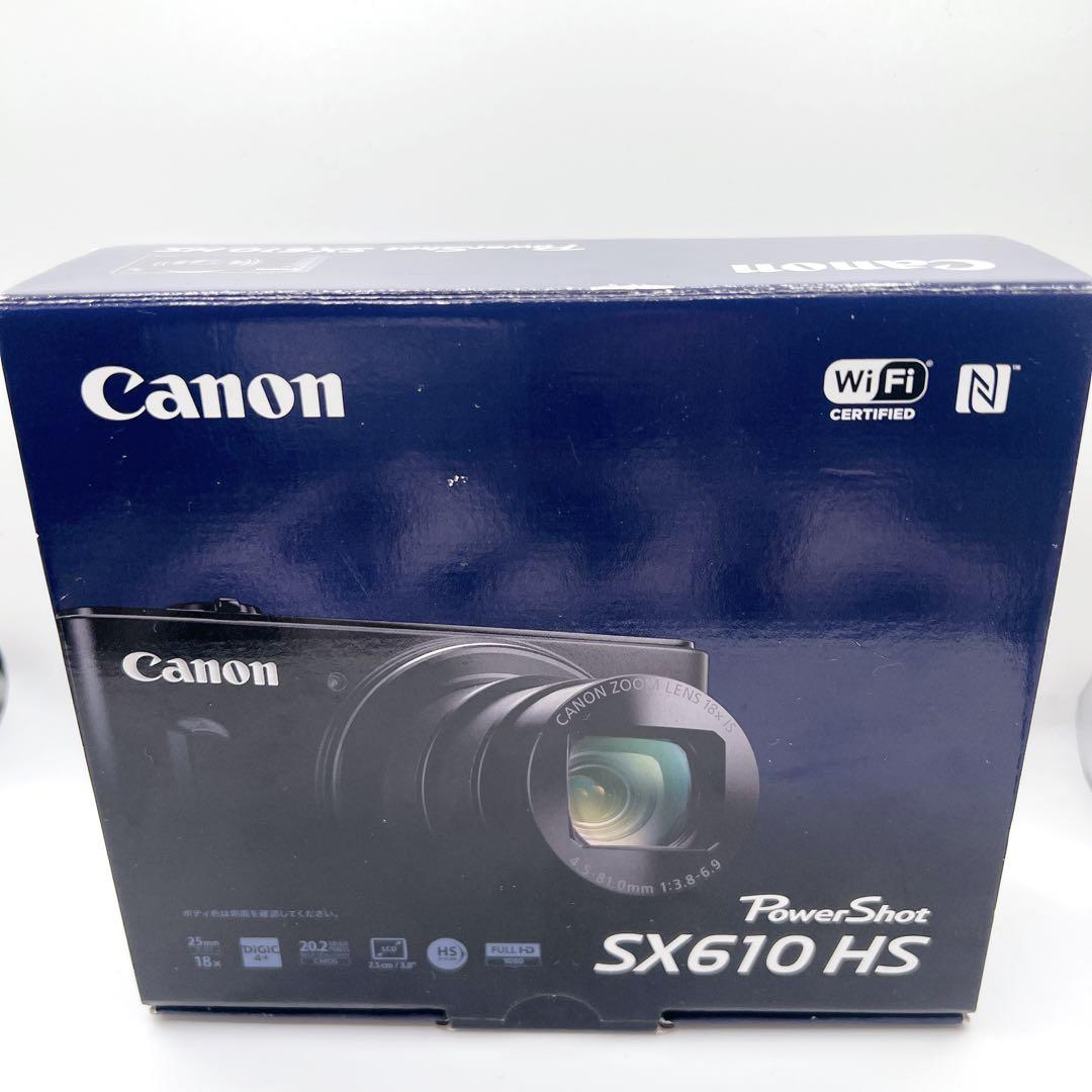 Canon PowerShot SX610 HS Wi-Fi White 元箱付