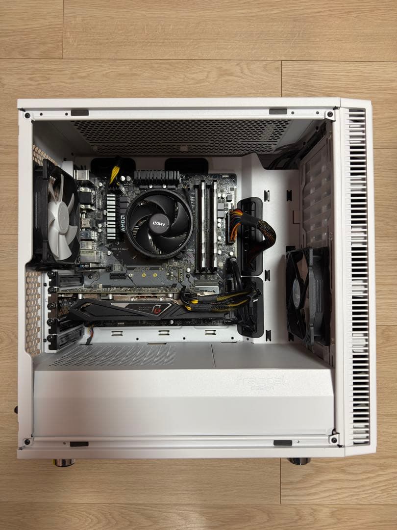 【箱有】FractalDesign自作PC(Ryzen/RX570)ストレージ無