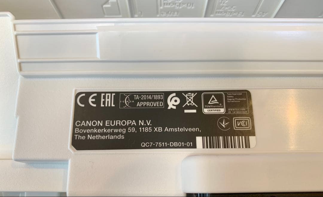 【激得】Canon PIXUSTS3330 ①プリンター本体 ②純正インク5個