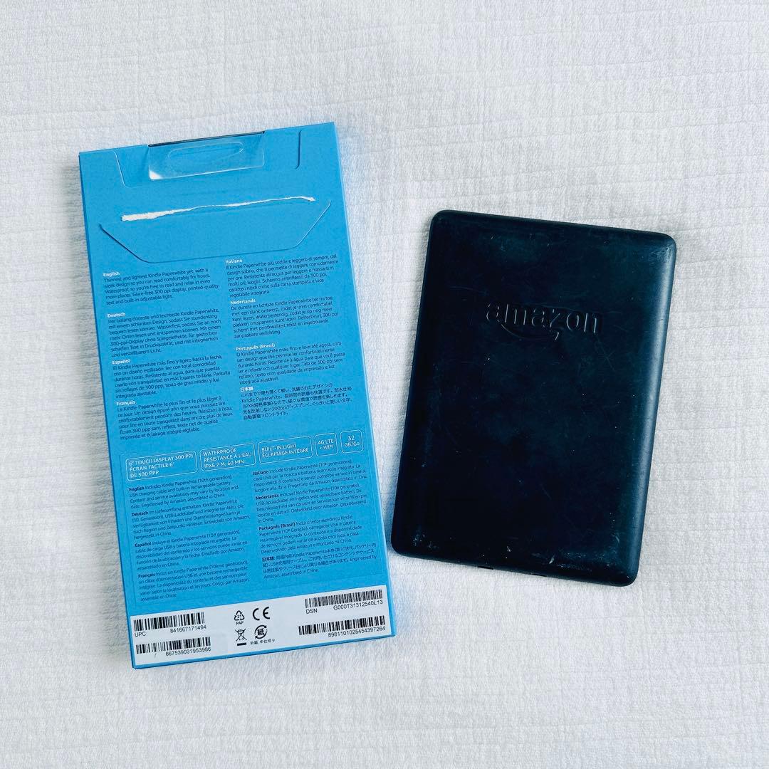 Kindle Paperwhite 第10世代　広告無32G WiFi 背面傷有