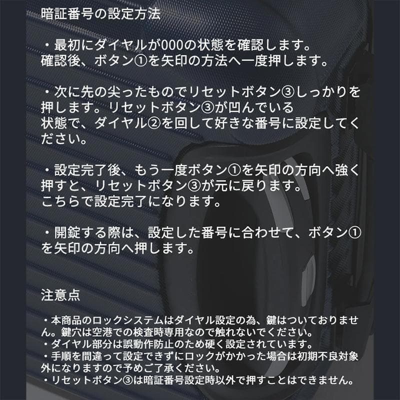 キャリーケース L TSAロック 衝撃吸収 軽量 静穏 キャリーバッグ グレー