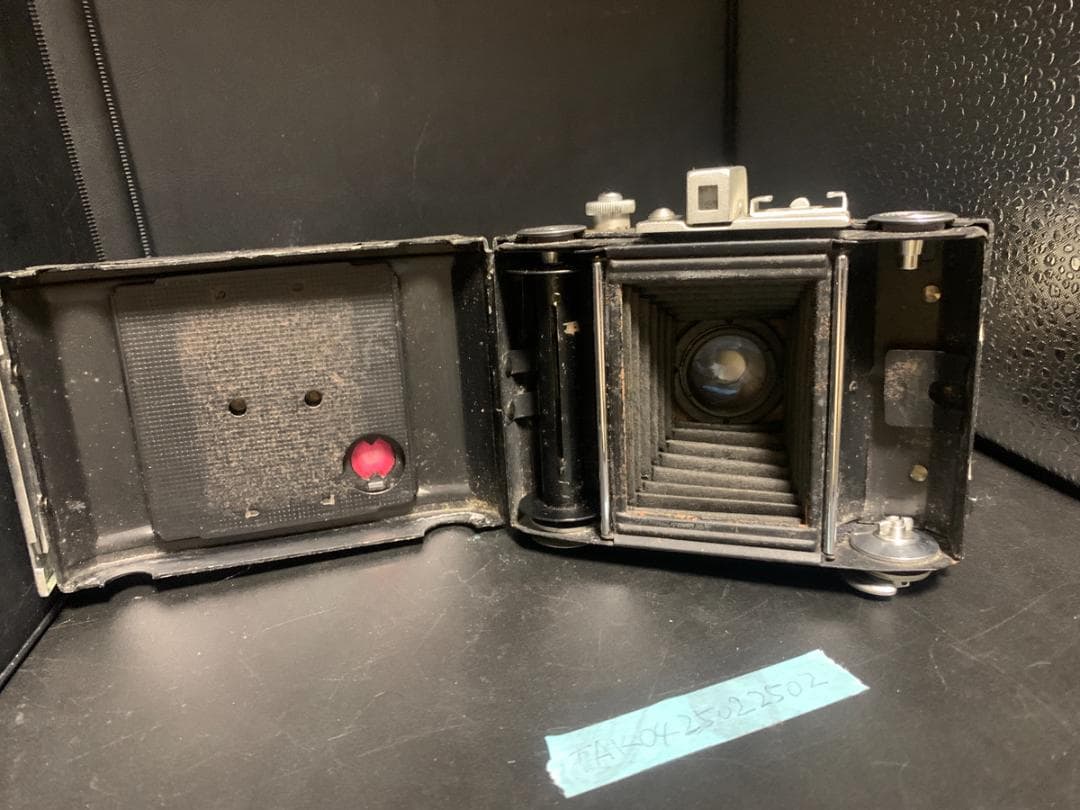 セミレオタックス アンティーク 昭和レトロ 蛇腹カメラ SEMI LEOTAX