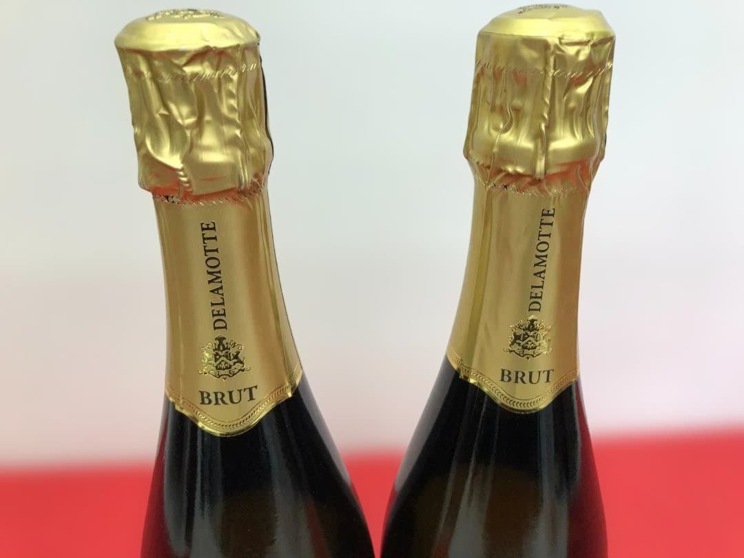 未開栓 DELAMOTTE BRUT シャンパンーニュ 750ml 2本セット