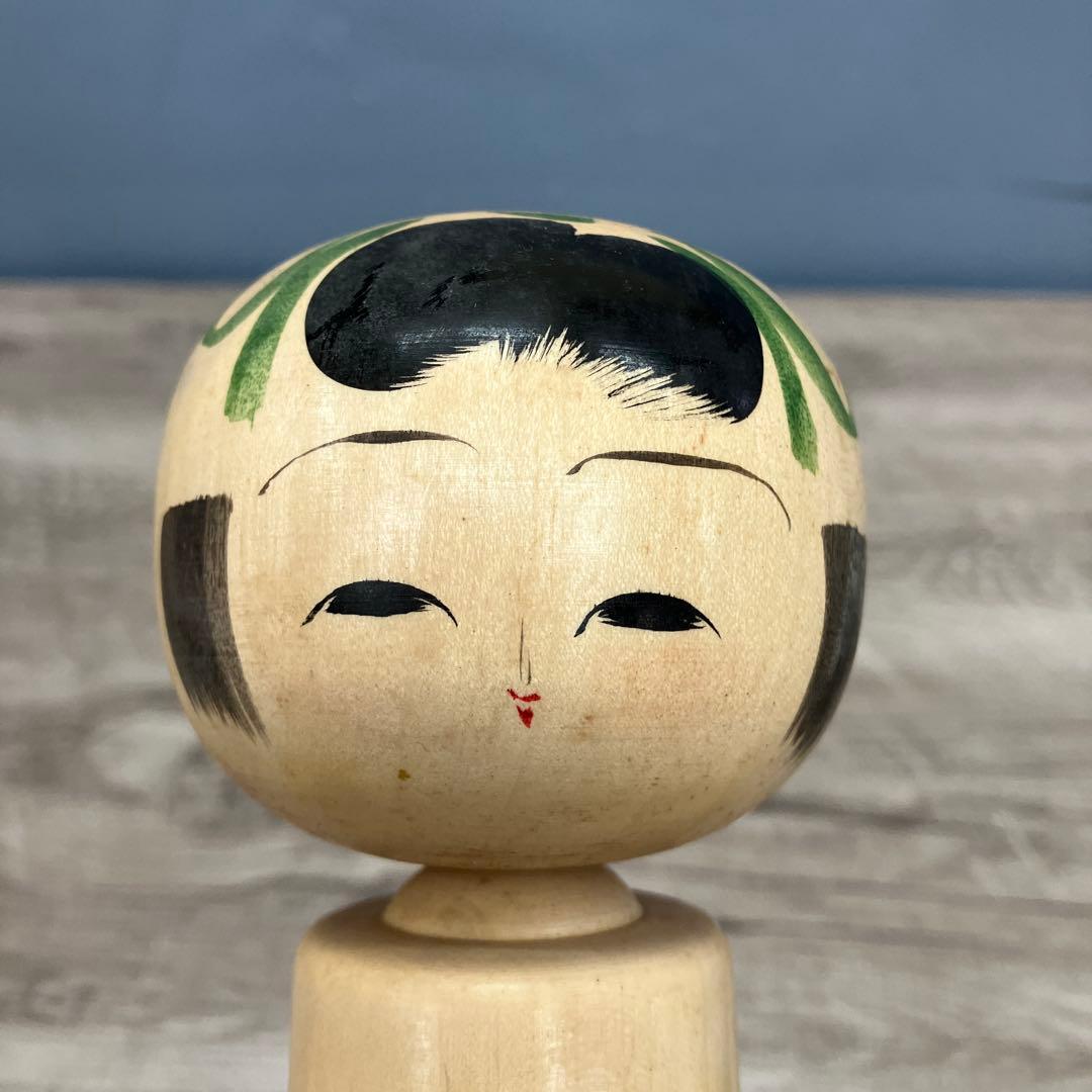 E-4 伝統工芸品 こけし 2体セット 創作こけし 近代こけし こけし 置き物