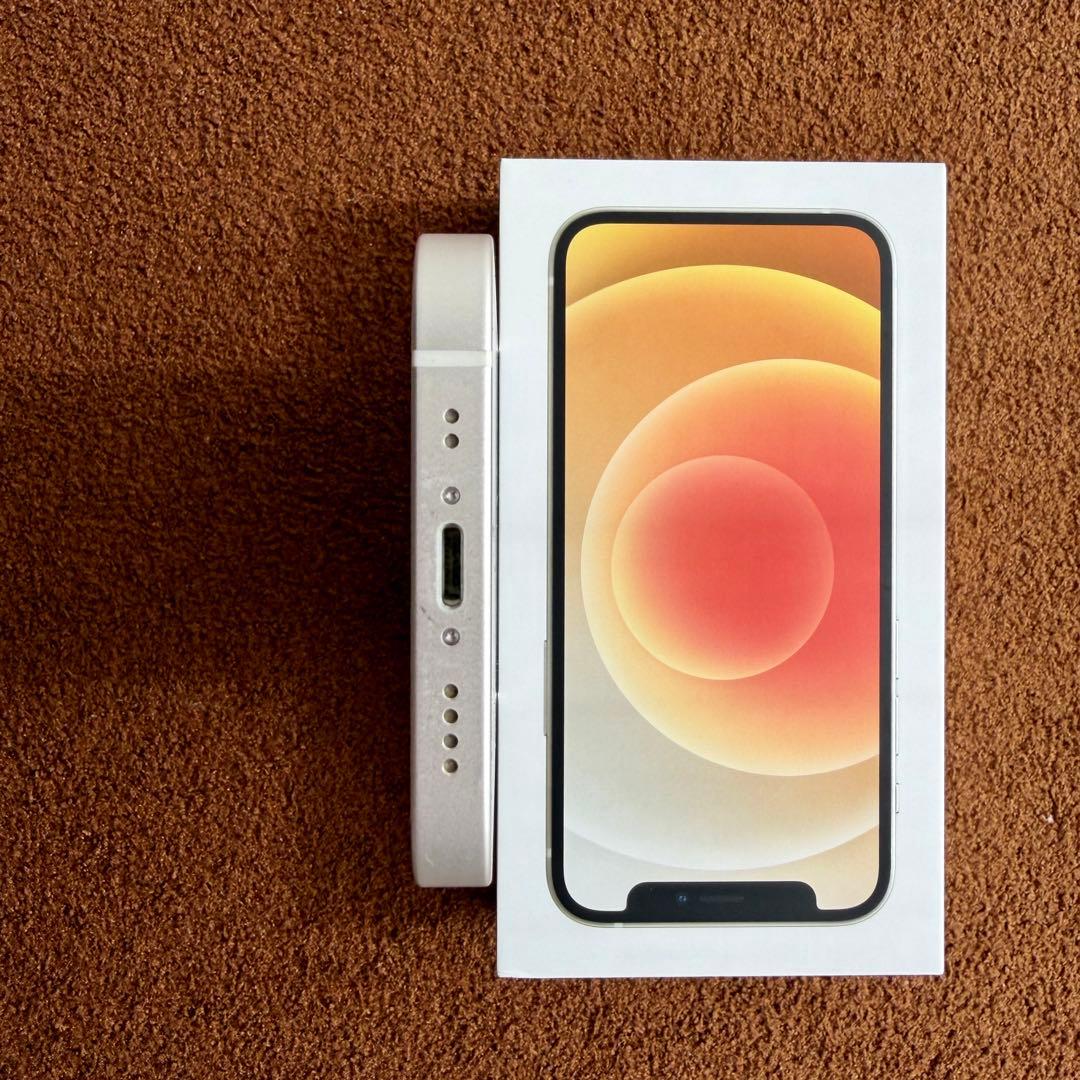 〈SIMフリー / 128GB〉付属品◎美品 iPhone12mini ホワイト