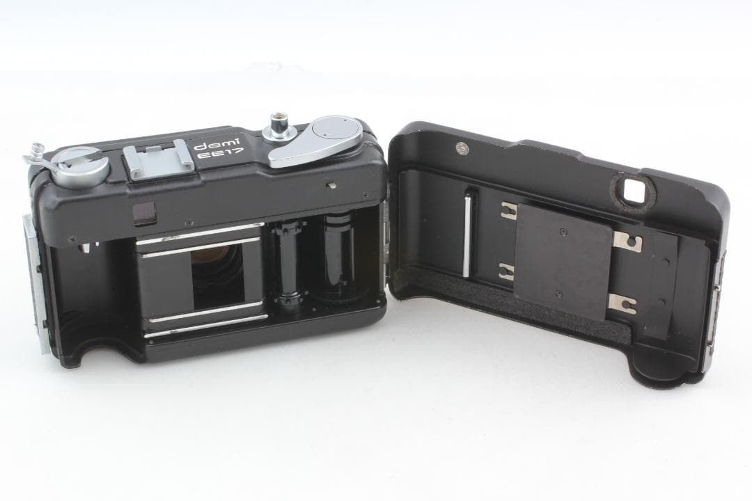 【整備済　極美品】ブラック　Canon Demi EE17　露出計OK 1407