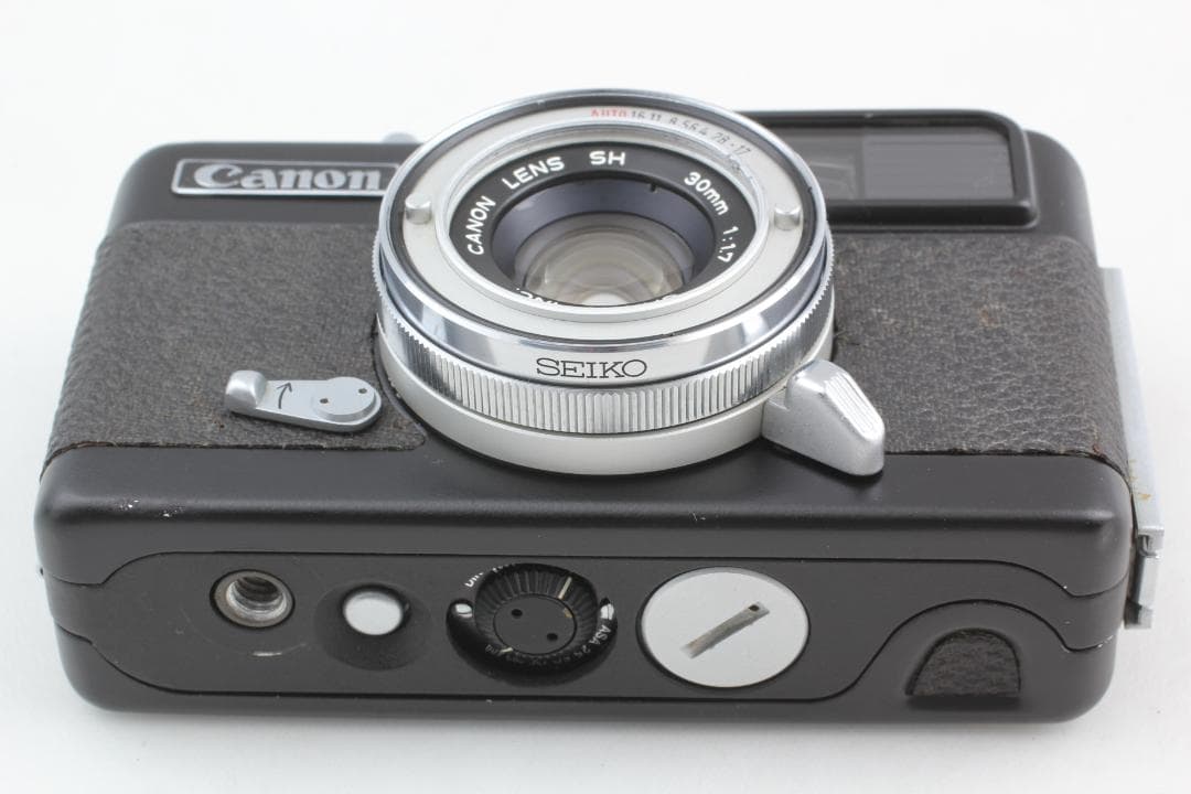 【整備済　極美品】ブラック　Canon Demi EE17　露出計OK 1407