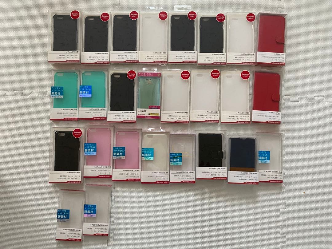 iPhone Galaxy AQUOS スマホ ケース 新品 まとめ 64個