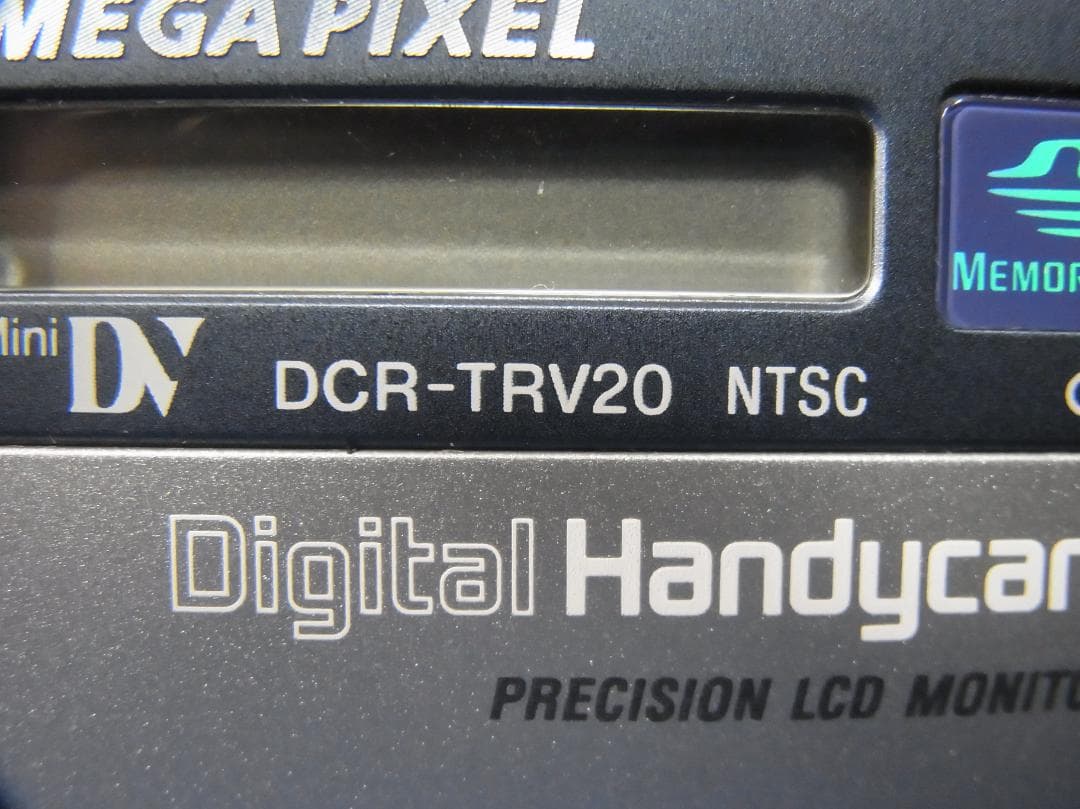 #3202 HandyCam DCR-TRV20 SONY MiniDV編集一式