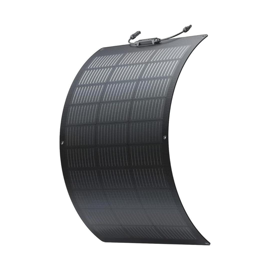 EcoFlow 100W 据置型 ソーラーパネル　 (柔性) 　５枚セット