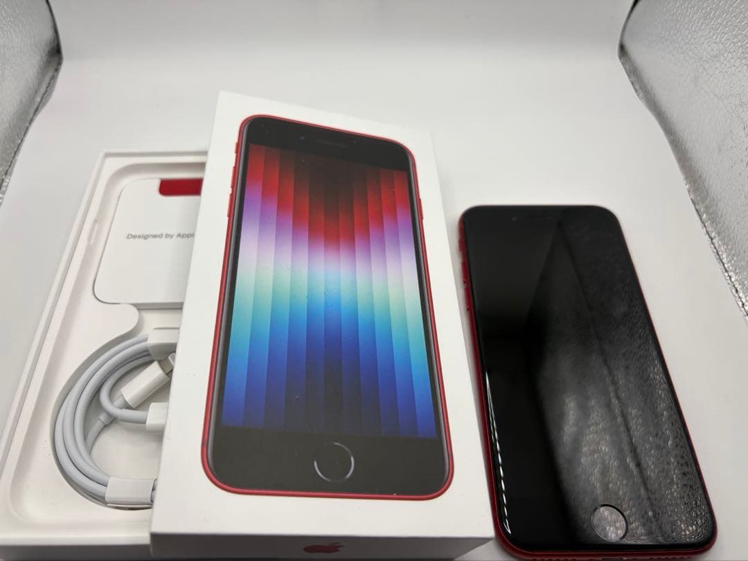 スマートフォン本体 iPhone SE3 128GB (PRODUCT)RED