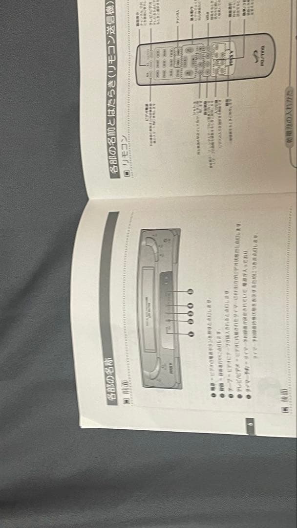 ビデオデッキ PASY AN-21MV VHSレコーダー