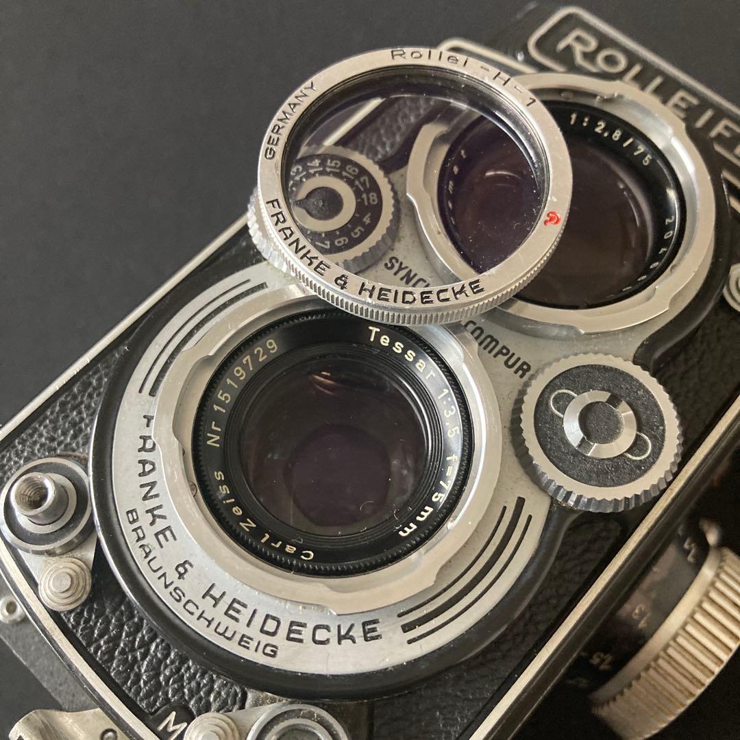 【ジャンク】ROLLEIFLEX Carl Zeiss Tessar 75mm
