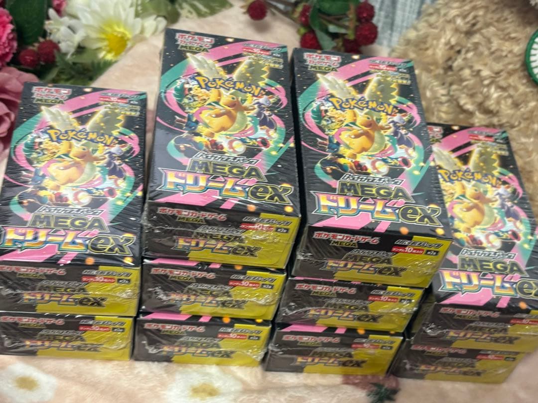 ポケモンカードゲーム☆メガドリームEX☆新品未開封シュリンク付き☆10BOX