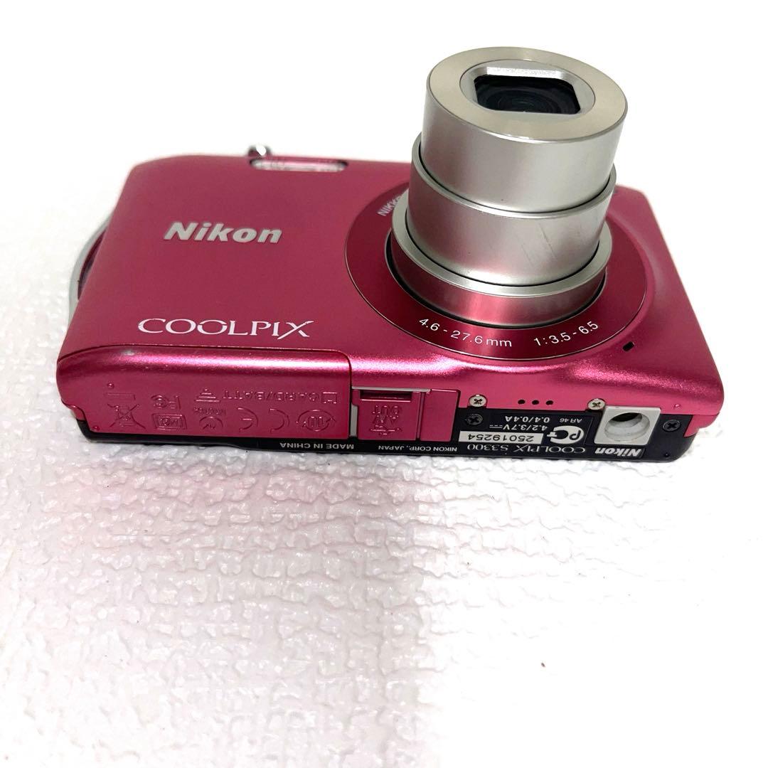 Nikon COOLPIX S3300 ピンク