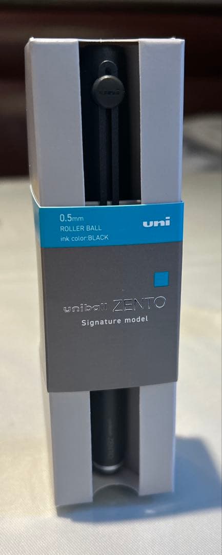 ユニボールゼント uniball ZENTO シグニチャーモデル ブラック