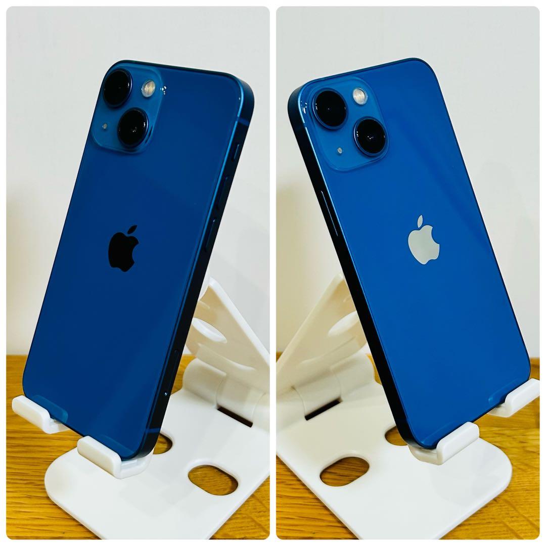 【超美品】iPhone 13 mini 本体 128GB SIMフリー ブルー