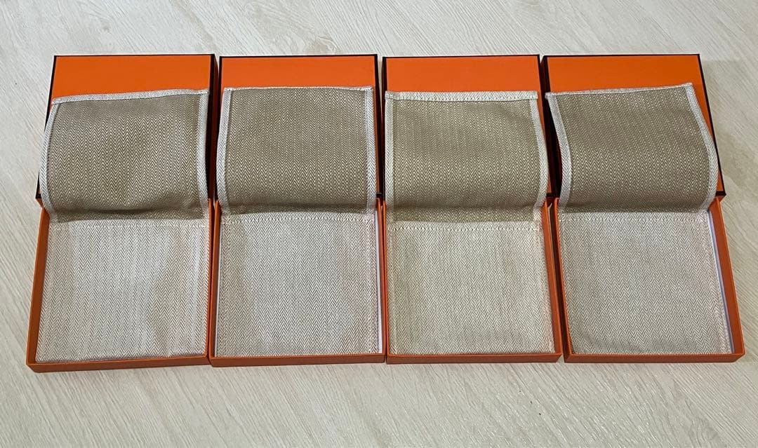 HERMES アクセサリー空箱 4個セット