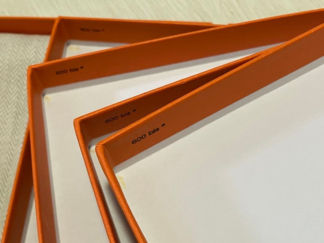 HERMES アクセサリー空箱 4個セット