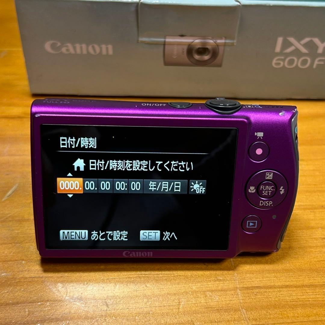 Canon キャノン IXY 600F デジカメ 6304