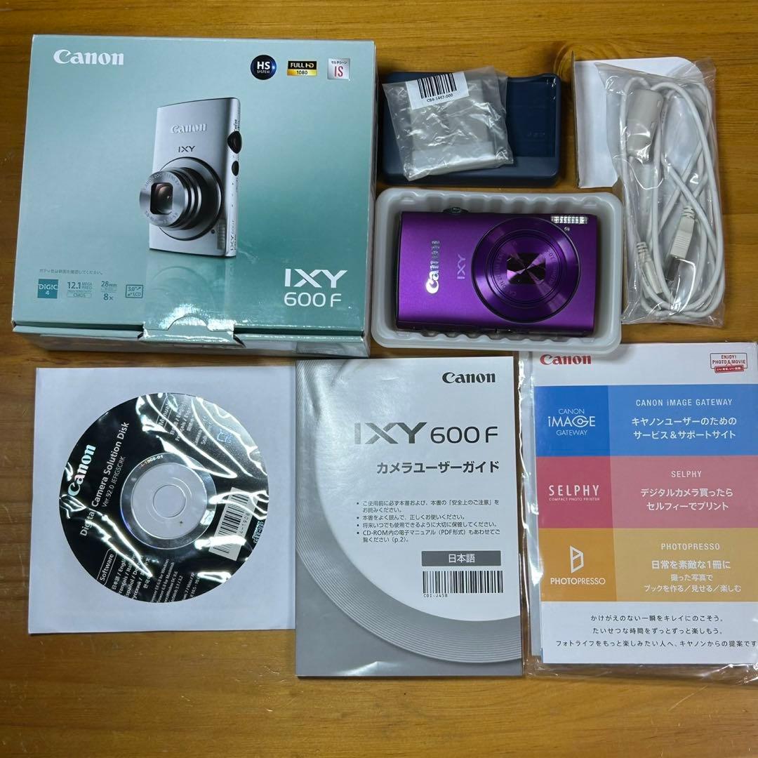 Canon キャノン IXY 600F デジカメ 6304