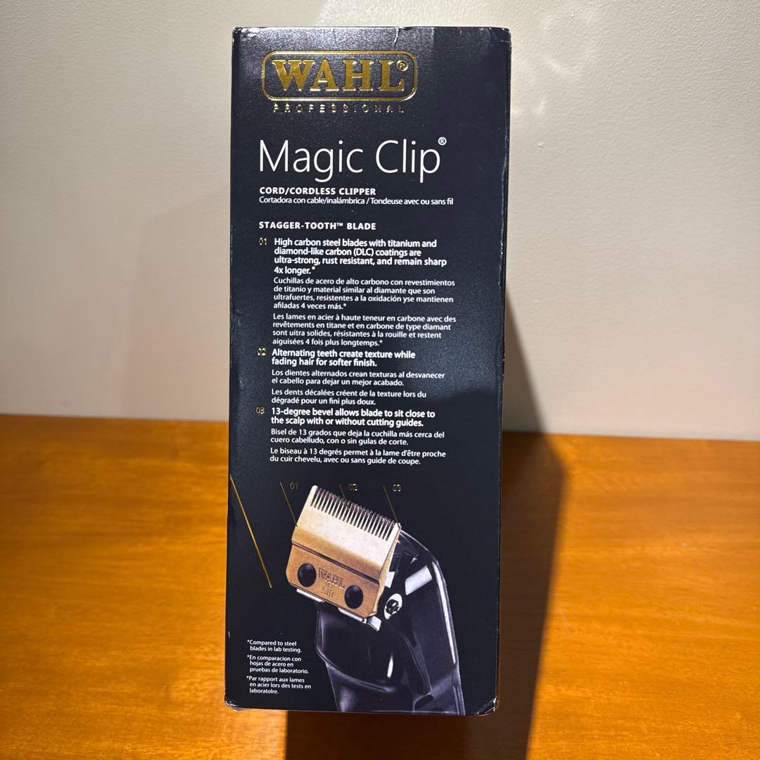 WAHL正規品 5 Starコードレス・ブラック・マジッククリップ＊詳細は文面で