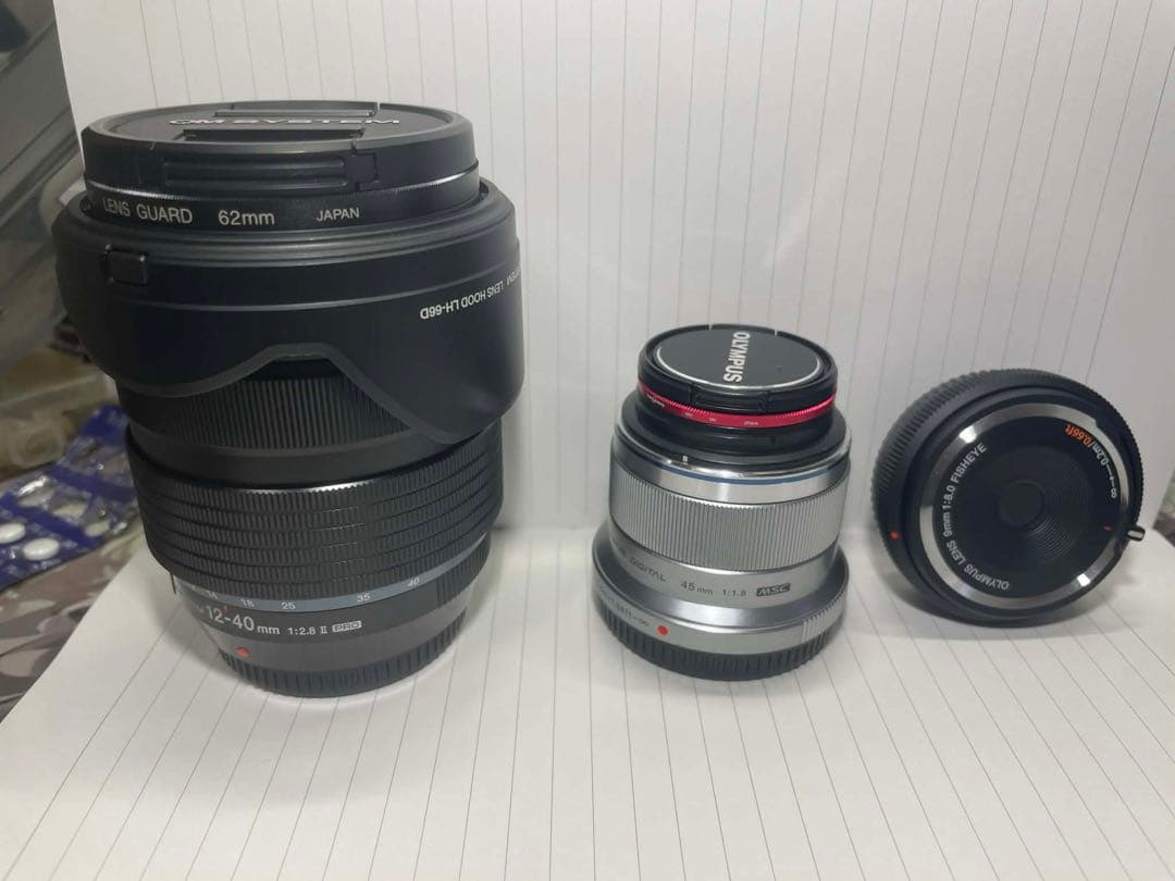 Olympus M.Zuiko Digital レンズセット 12-40mm…