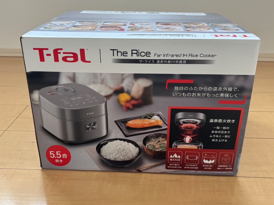 新品未開封 T-fal ティファール The Rice 遠赤外線IH炊飯器