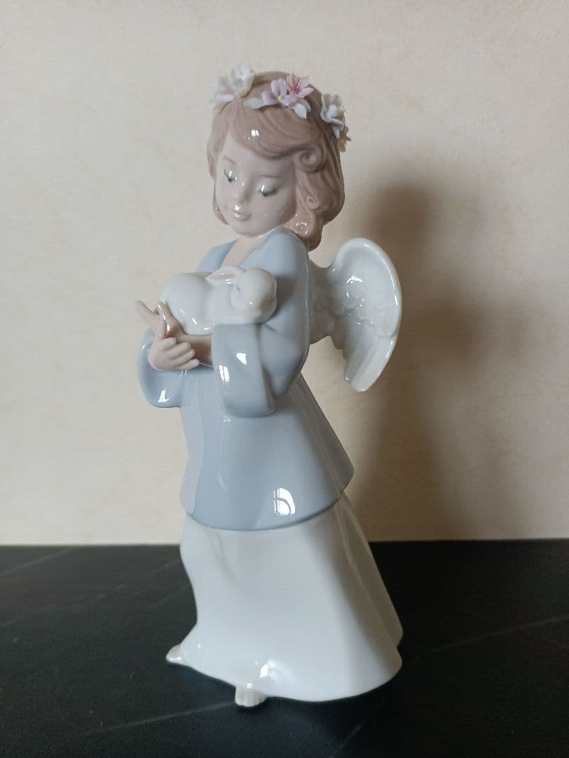 【美品】リヤドロ　天使のたからもの　フィギュリン