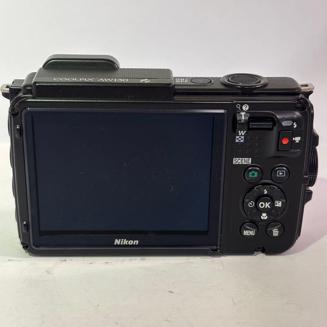 Nikon ニコン COOLPIX AW130 ブルー バッテリー 充電器付き