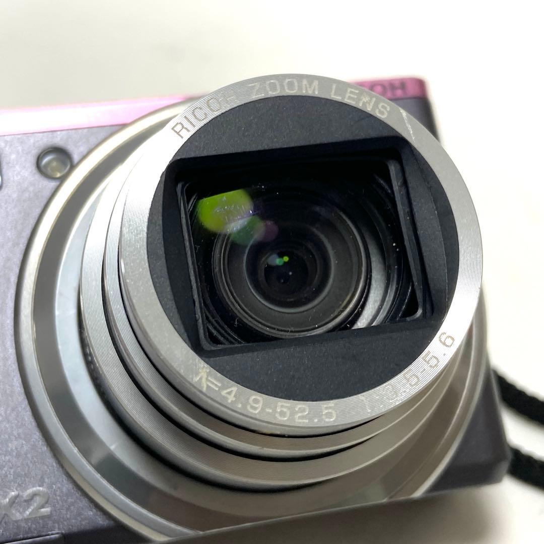 RICOH リコー CX2 ピンク 10.7 X オプティカル ワイド ズーム