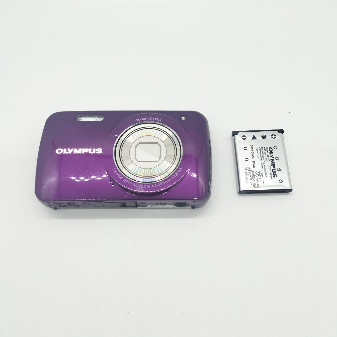 OLYMPUS VH-210 パープル コンパクトデジカメ