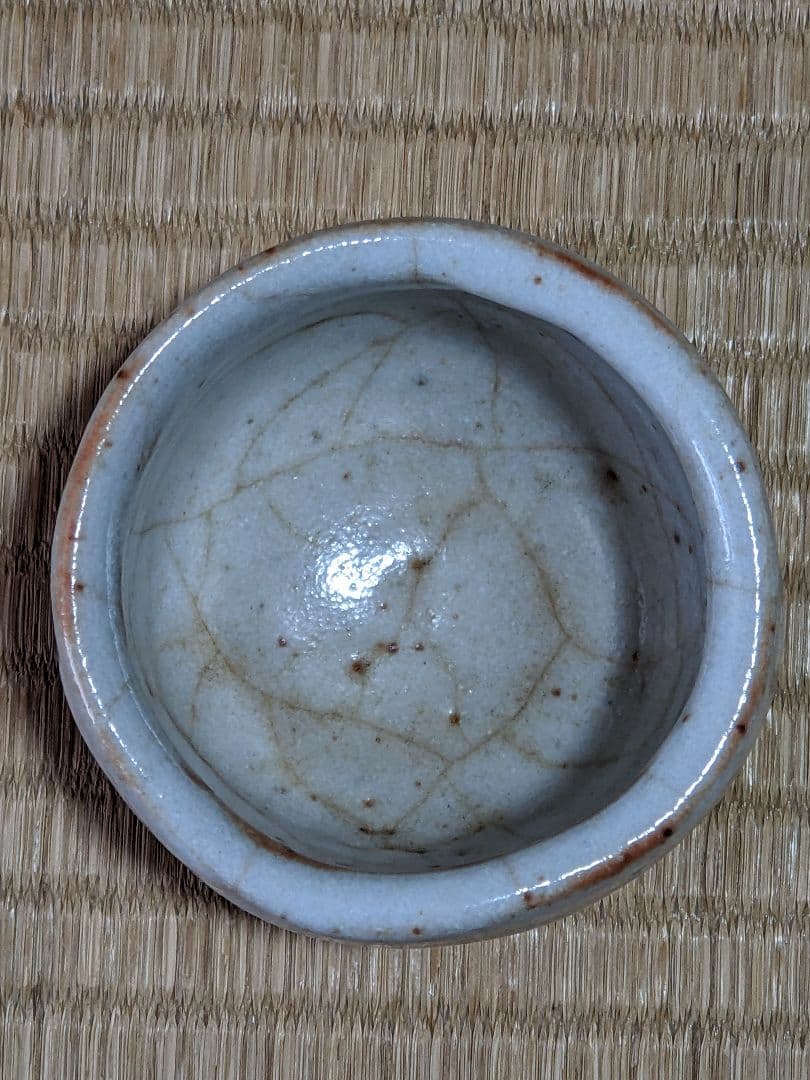 ♦ぐい呑み 志野焼作家物 酒器 美濃焼 美術品 工芸品