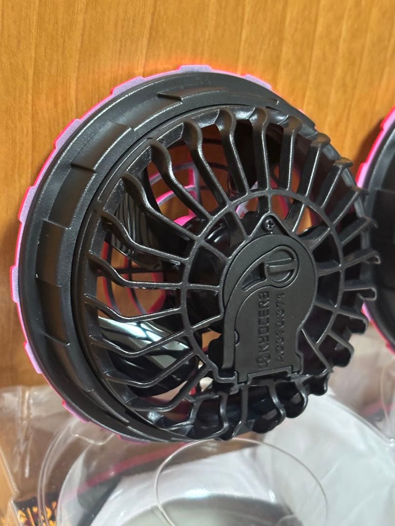 誉志19V バートル エアークラフト ファン ハニーピンク 「ジャンク品」