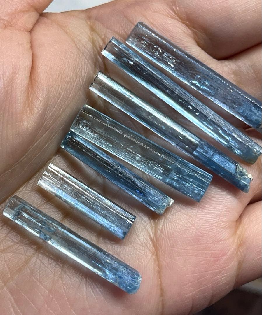 天然アクアマリン7点セット52カラット　(10.40g)