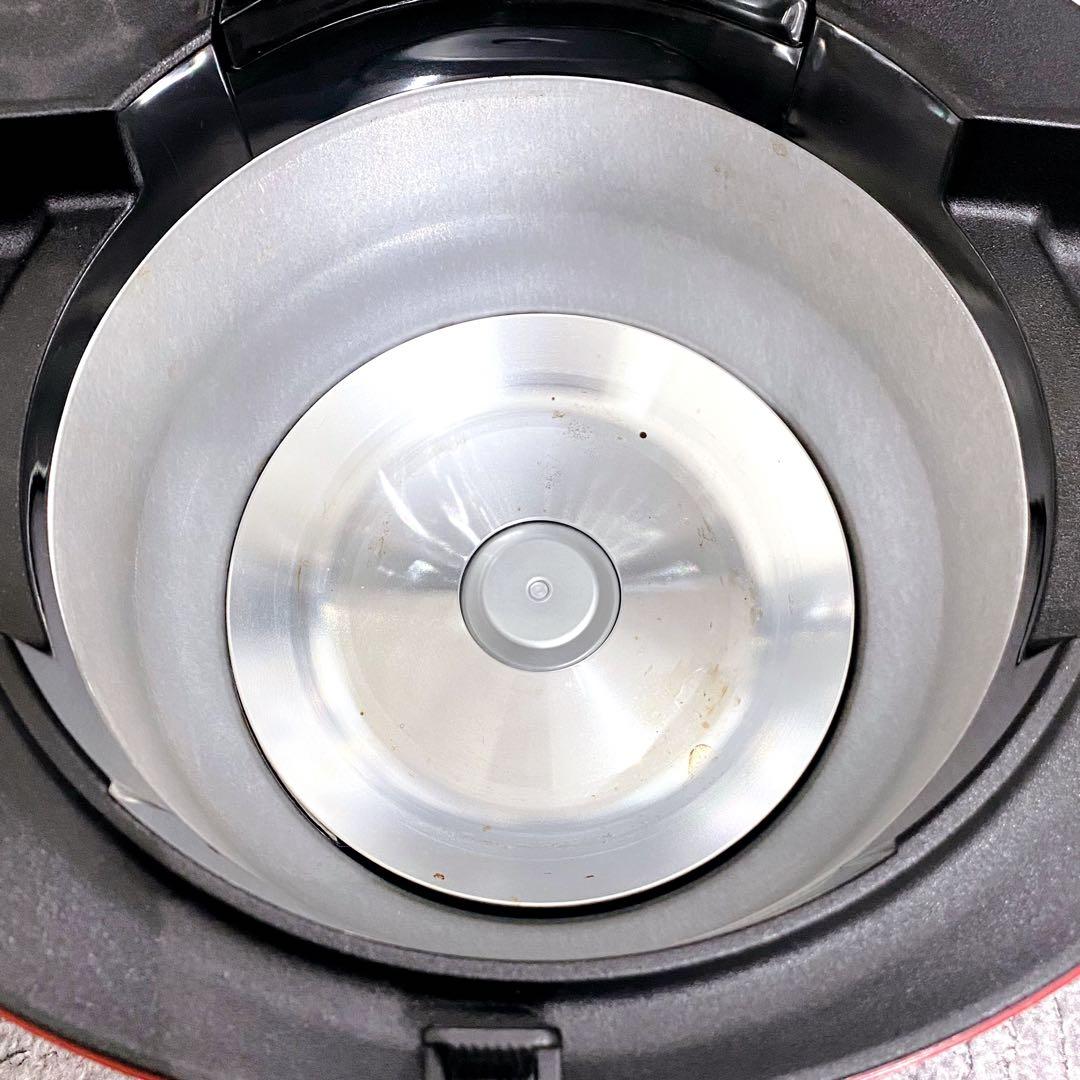 【消毒済】シャープ ヘルシオ ホットクック KN-HT99A-R 電気無水鍋 赤
