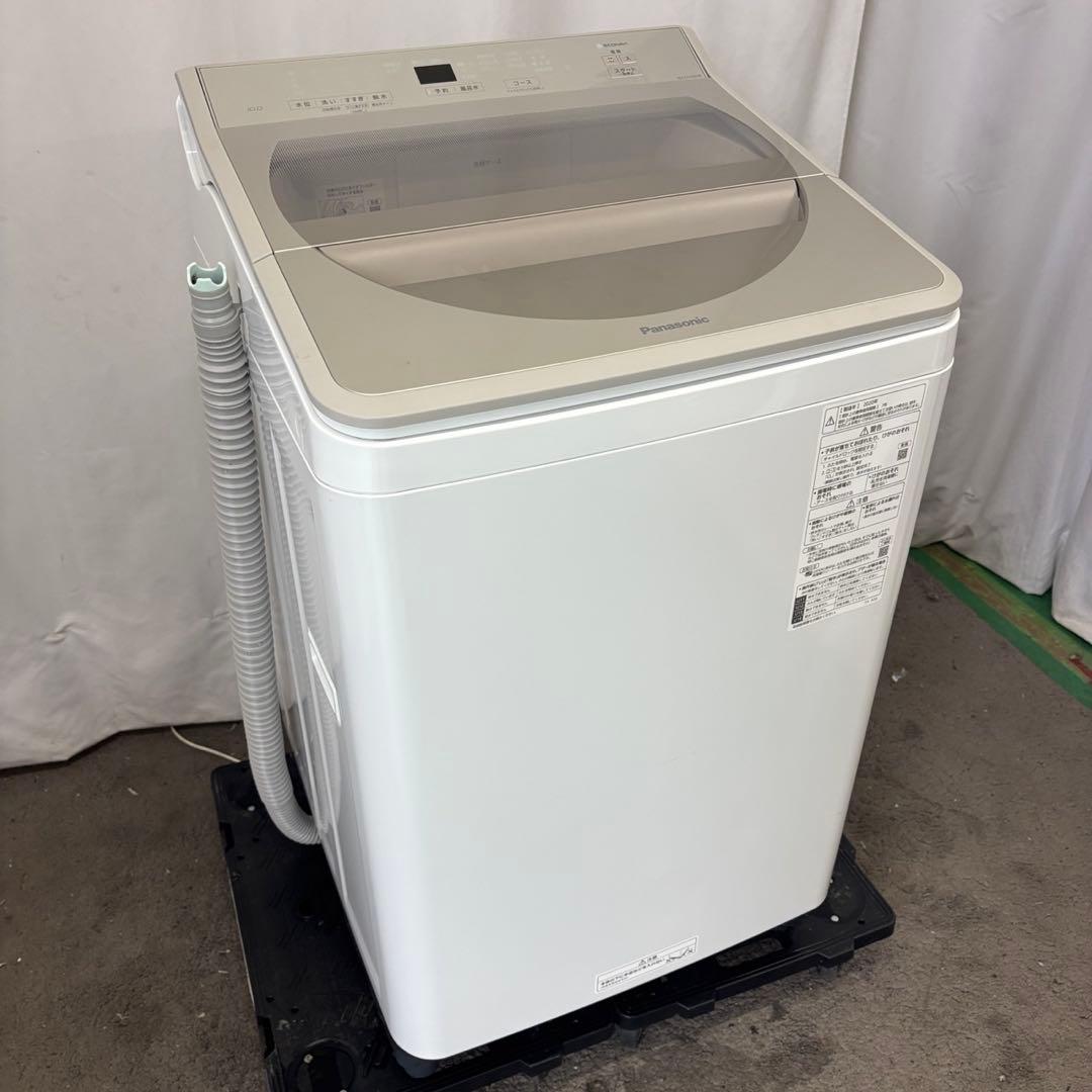255❤️　洗濯機　Panasonic　10キロ　大型　安い　綺麗　中古　設置無料