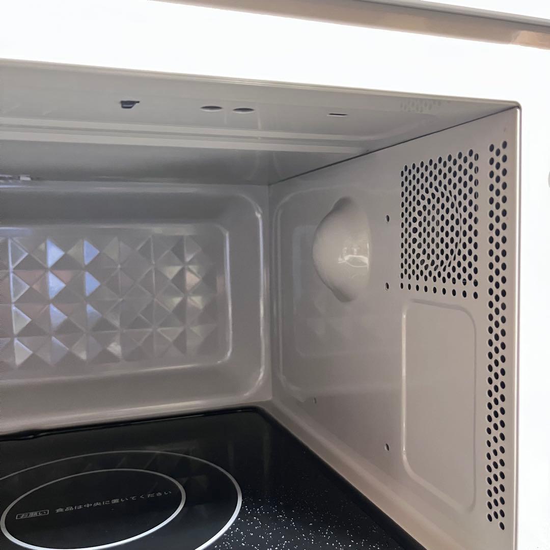 アビテラックス 電子レンジ ホワイト フラットタイプ 18L ARF-206