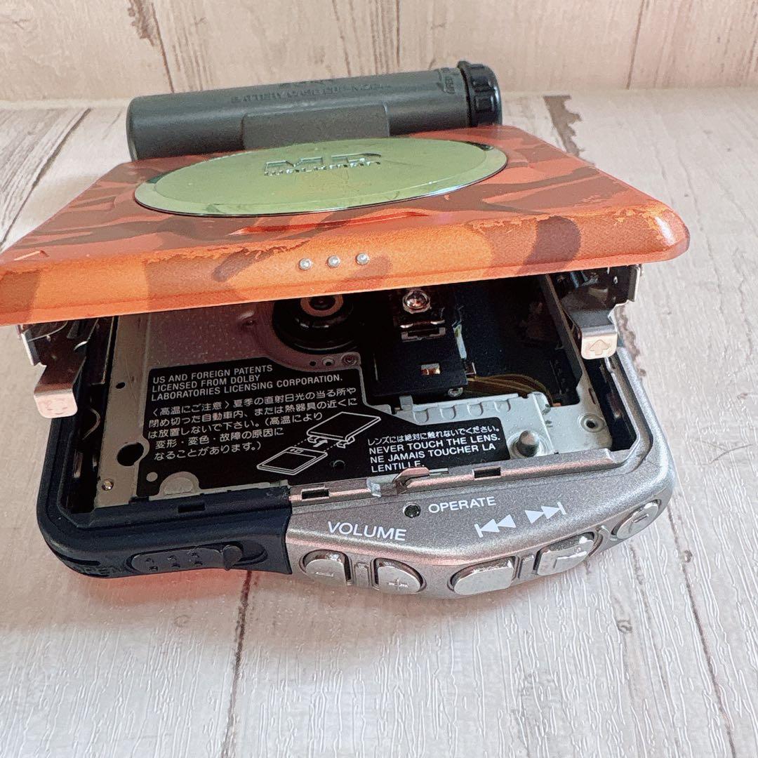 SONY WALKMAN ソニー ウォークマン MZ-E45 オレンジ MD