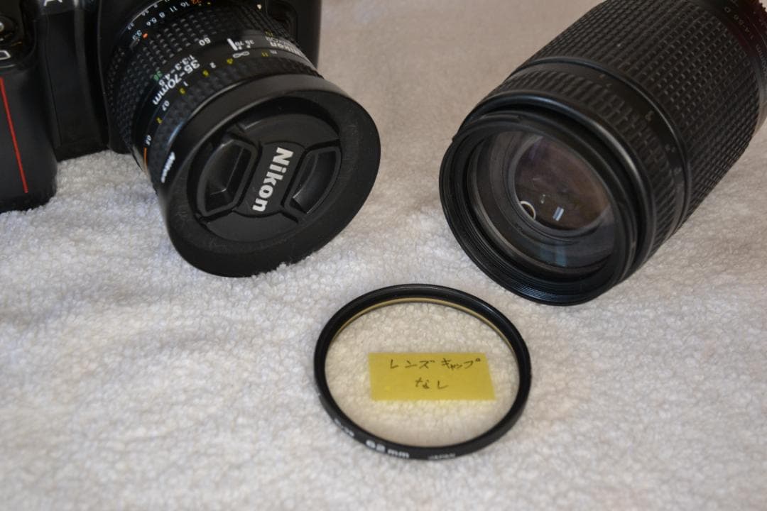 フィルムカメラ NIKON F-601  35-70mm 70-300mm