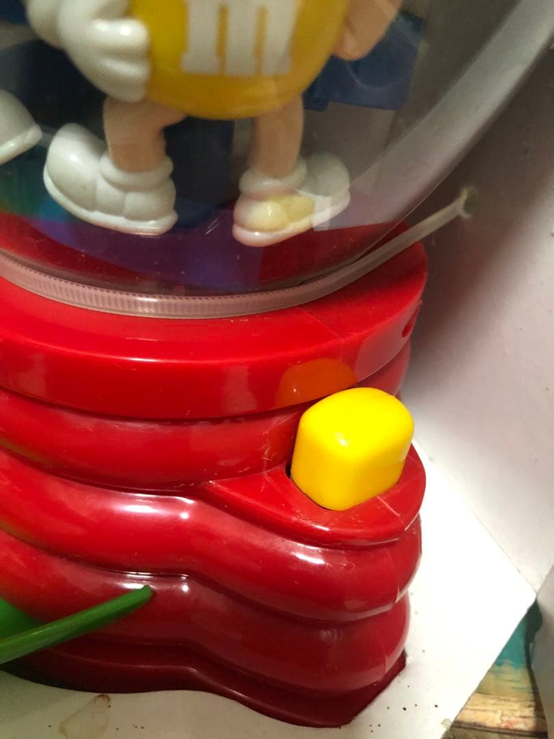 デッドストックアメリカUSAビンテージM&M'sファンマシーンディスペンサー