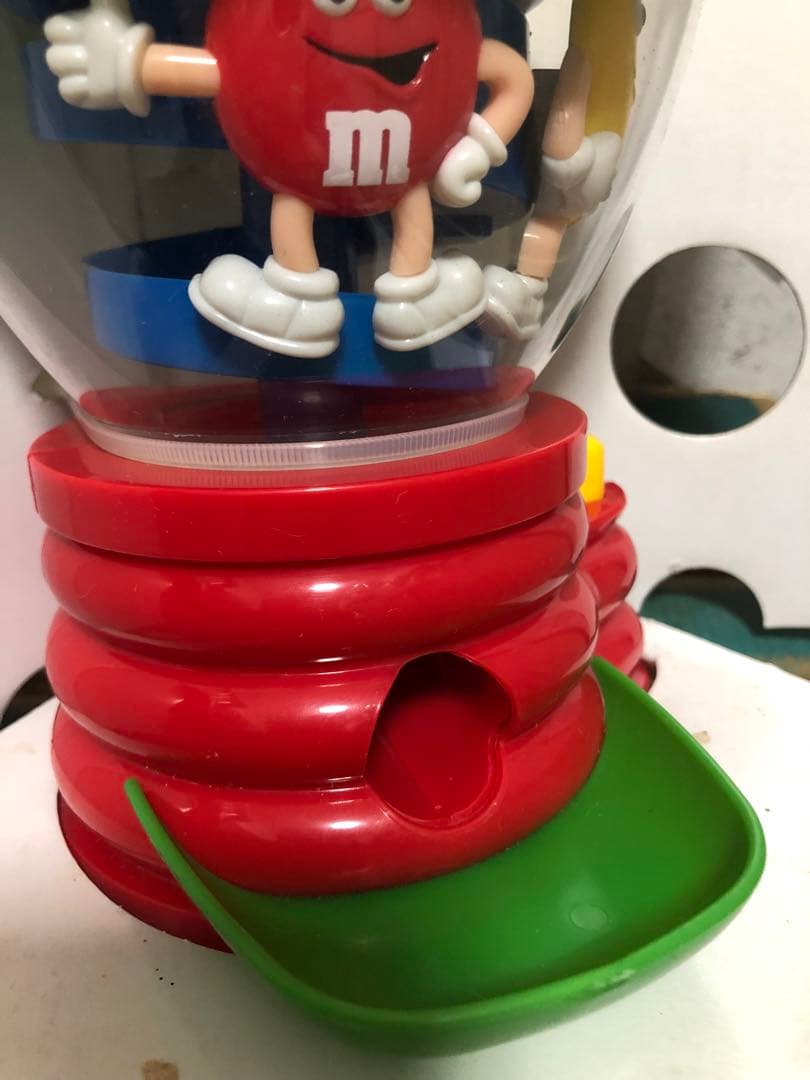 デッドストックアメリカUSAビンテージM&M'sファンマシーンディスペンサー