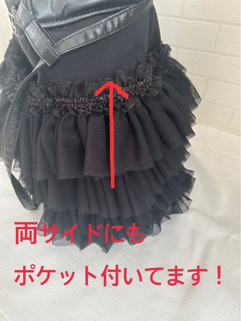 【値下げ中です！】K.grace スリング　キャリーバッグ　フリル　ペット