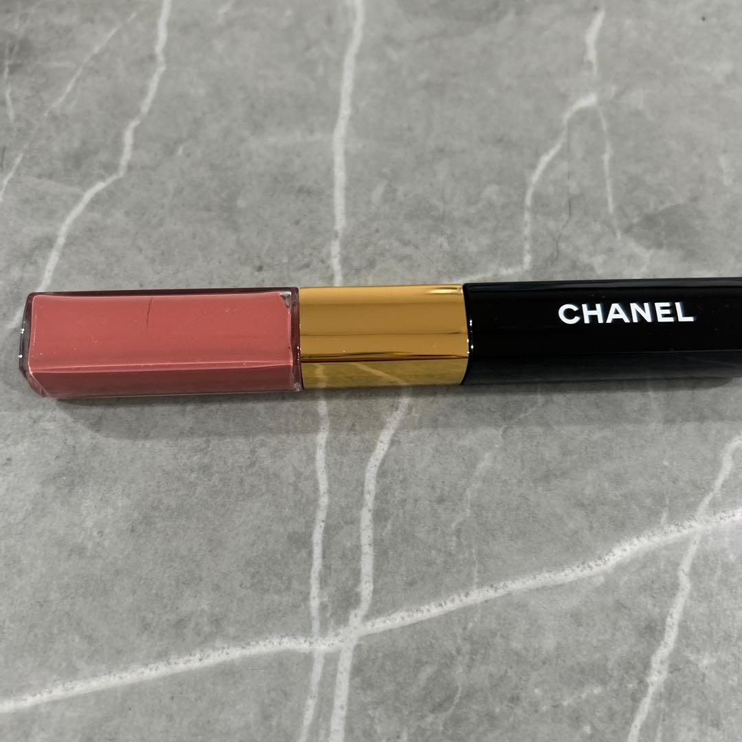 CHANEL ル ルージュ デュオ ウルトラトゥニュ 186 ピンクヌード